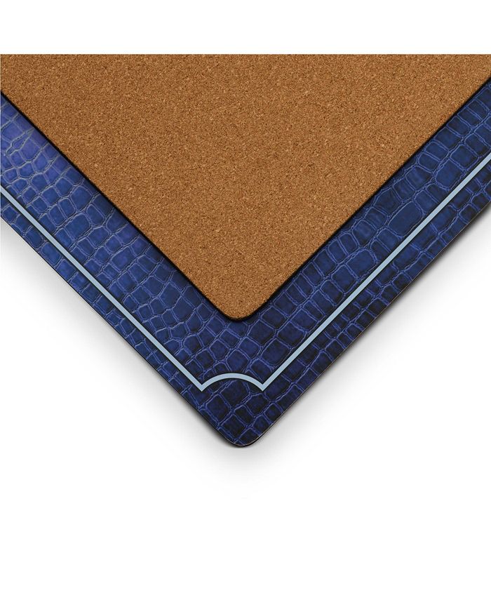 Pimpernel Blue Croc Placemats, Set of 4 Macy's