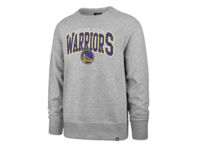 '47 Brand - Men's Golden State Warriors Varsity Block Headline Crewneck Sweatshirt
