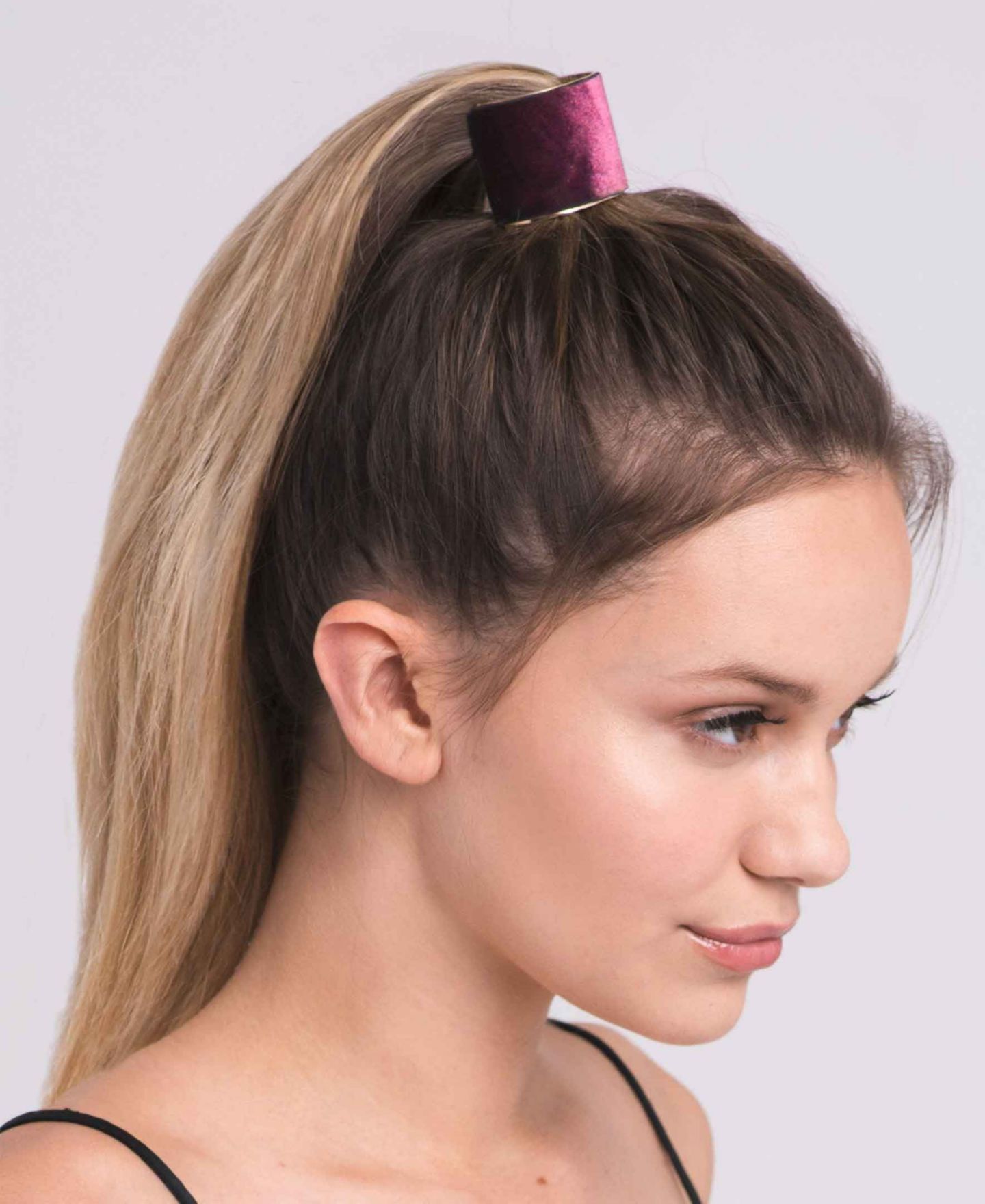 Женские браслеты Soho Style Velvet Coated Ponytail, Set of 2 — фото 3