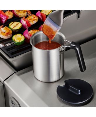 Grilling 3-Pc. Basting Pot & Brush Set