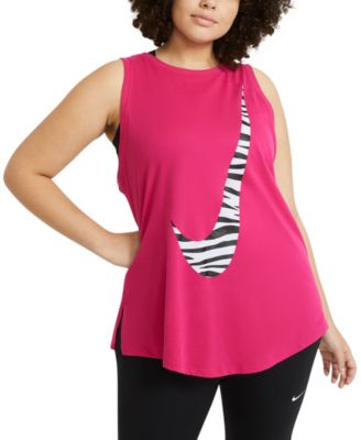 macys plus size nike