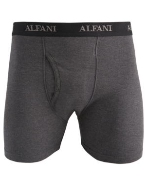Alfani Men's 5-Pk Moisture-Wicking Boxer Briefs Created for Macy's