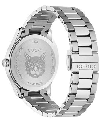 Gucci - Women's Swiss G-Timeless Iconic Stainless Steel Bracelet Watch 38mm
