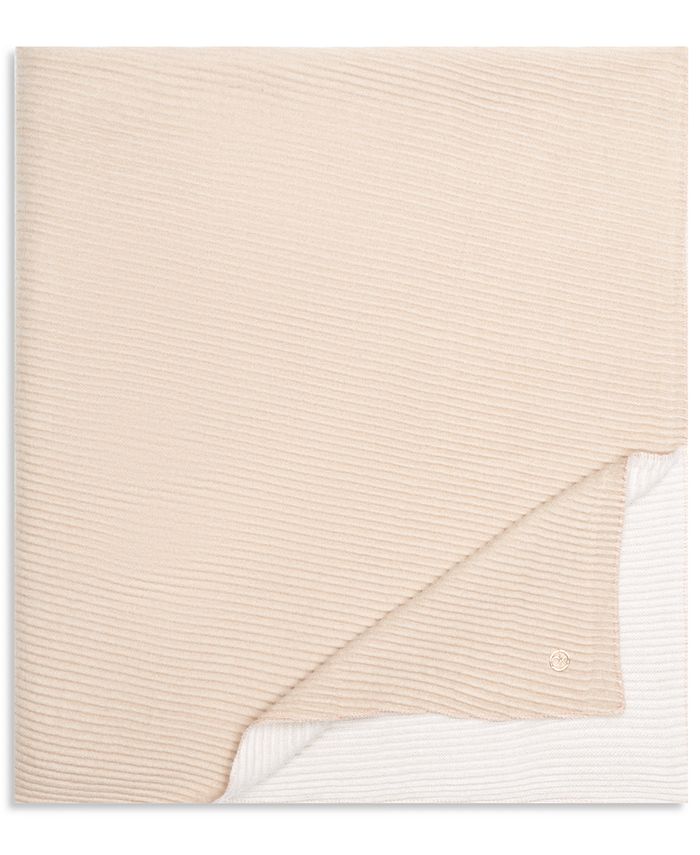 Calvin klein double faced pleated sales blanket scarf