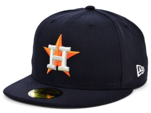 New Era Men's Navy Houston Astros Jackie Robinson Day Sidepatch 59fifty Fitted Hat In Navy