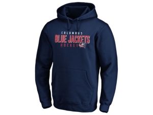 Majestic Columbus Blue Jackets Men's Empty Netter Hoodie