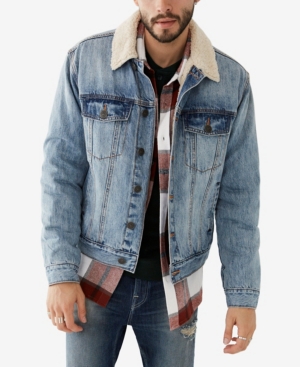 Men's Sherpa Denim Jacket
