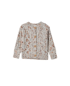 Toddler Girls Belle Button Through Cardigan