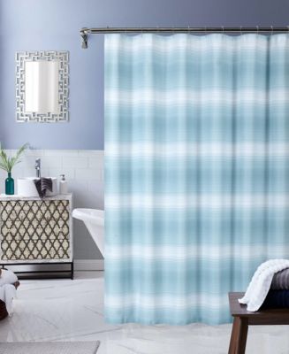 Dainty Home Mirage Ombre Shower Curtain, 70