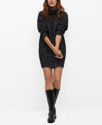 mango jersey dress Women's Flecked Amazon0425