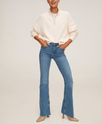 mango flare jeans