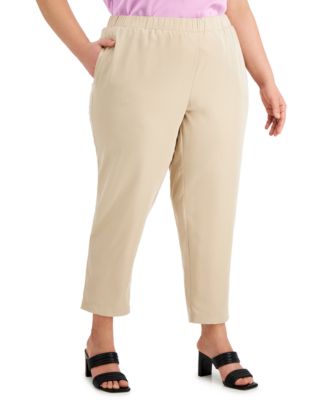 alfani plus size pants