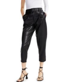 faux leather pants macy's
