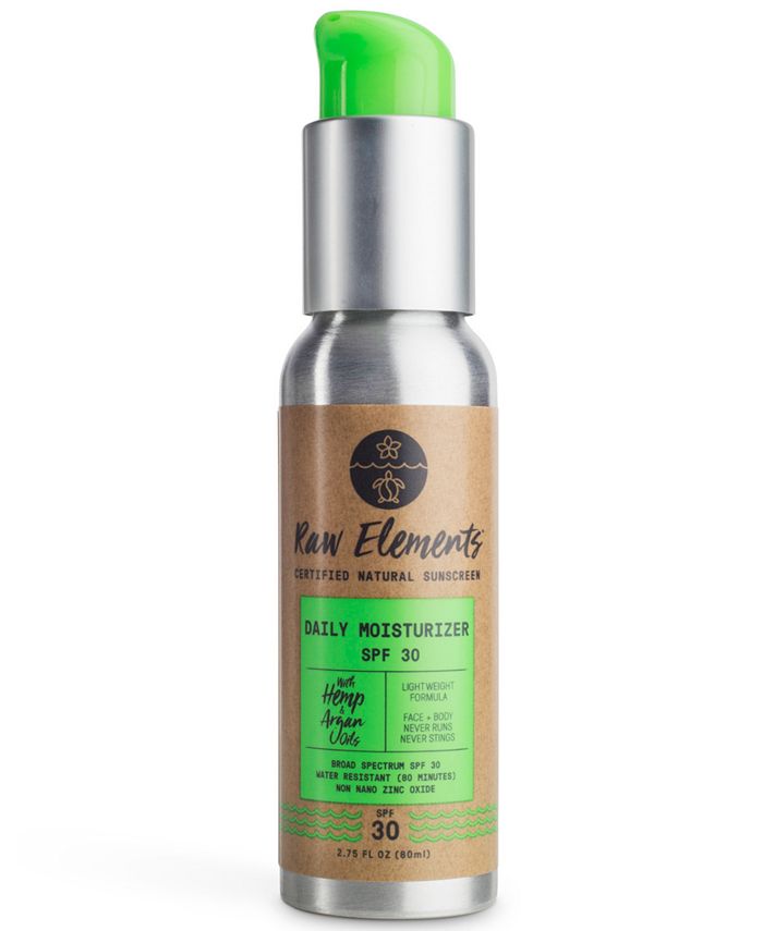 Raw Elements - Daily Moisturizer Natural Sunscreen SPF 30