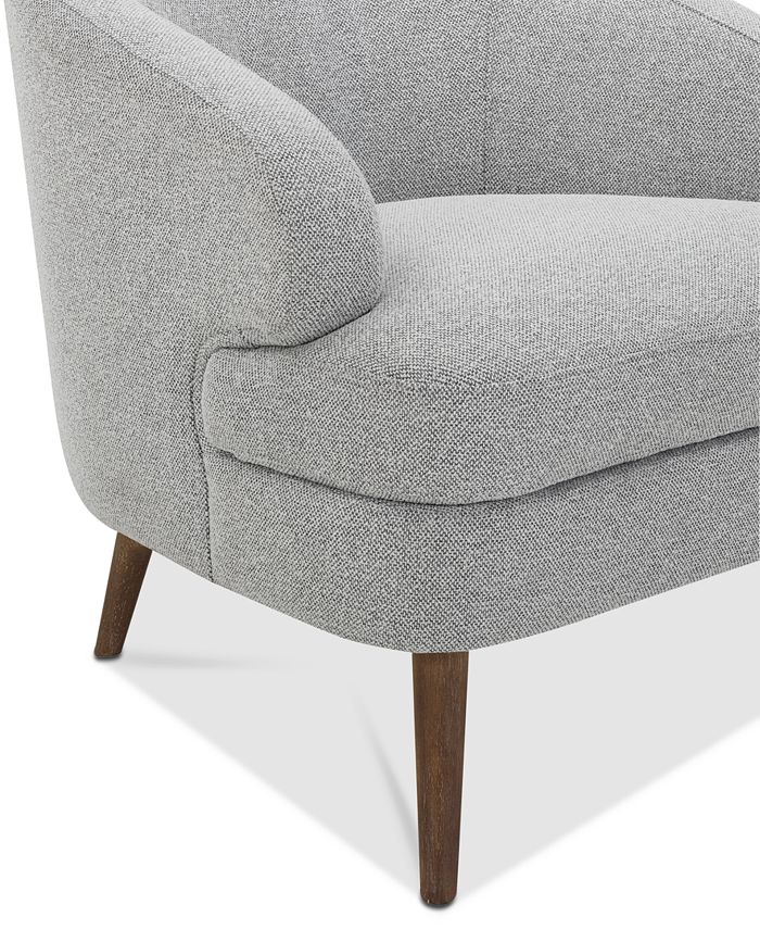 Thomasville Nouveau 33" Fabric Accent Chair & Reviews Furniture Macy's