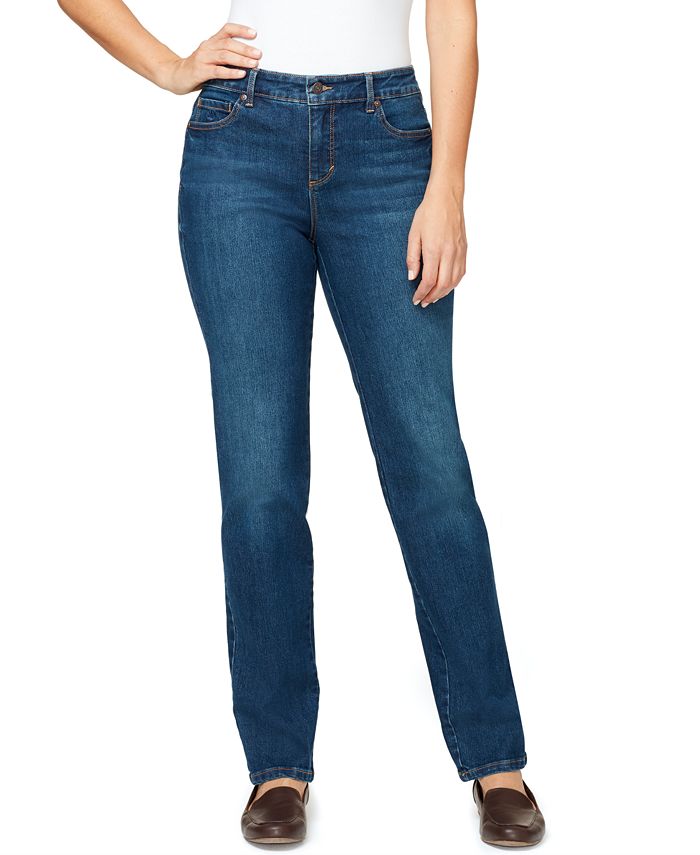 Gloria Vanderbilt Women's Amanda Midrise Short Length Jeans & Reviews ...