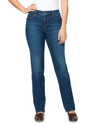 Gloria Vanderbilt Women's Amanda Midrise Short Length Jeans - Macy's