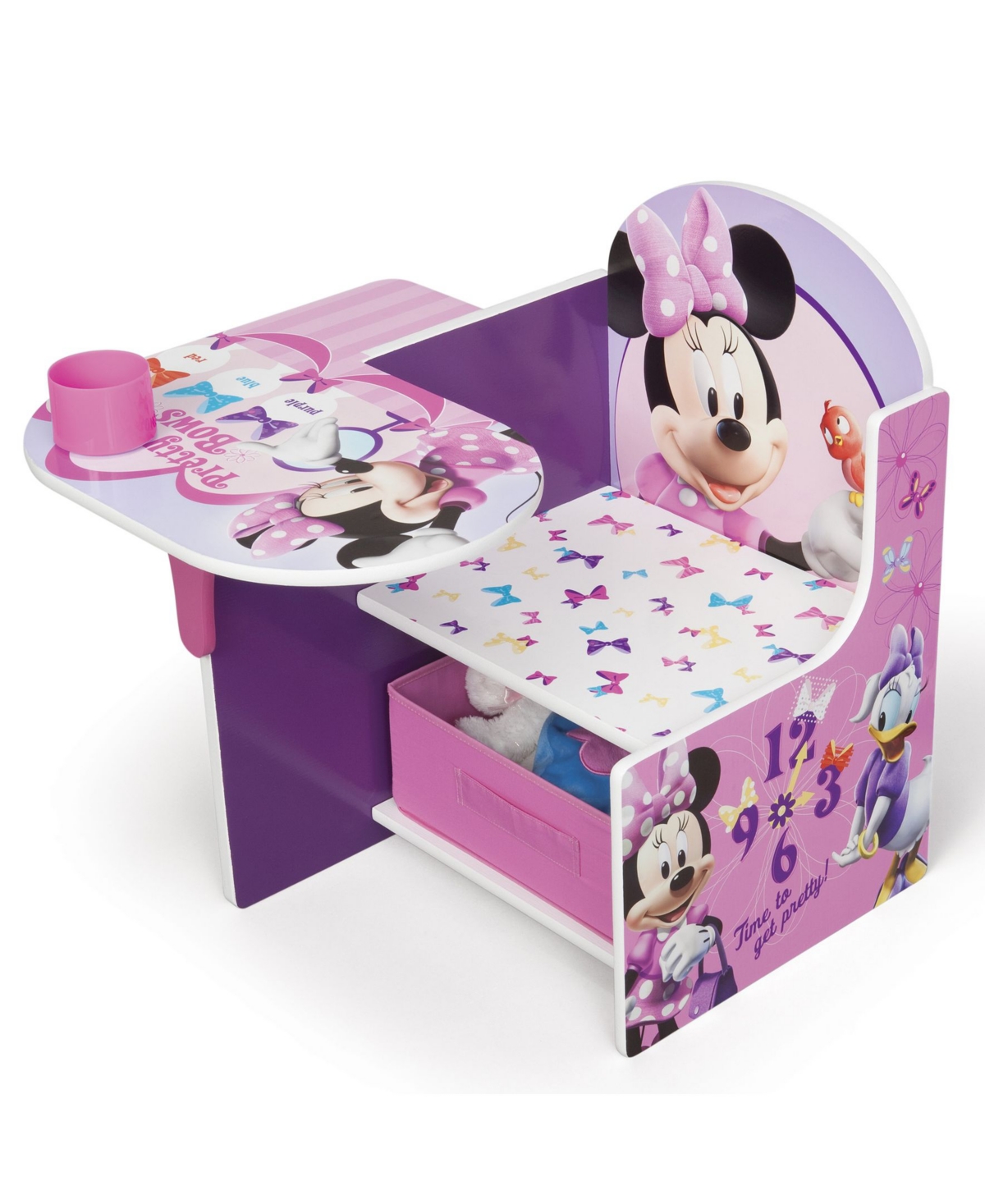 11928716 Disney Minnie Mouse Chair Desk with Storage Bin by sku 11928716