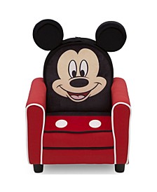 Disney Mickey Mouse Figural Upholstered Kids Chair by Delta Children
