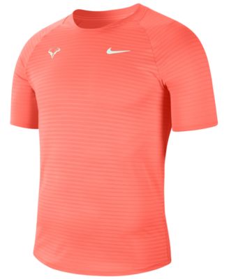 black orange and blue nike shirt