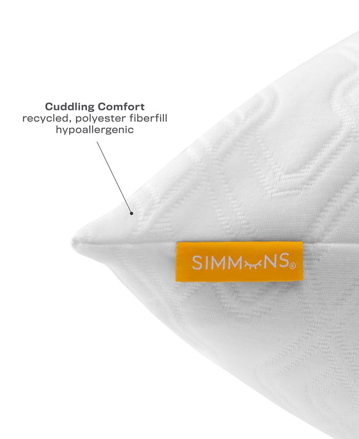 Simmons Luxury Knit Standard/Queen Pillow 2Pack Macy's