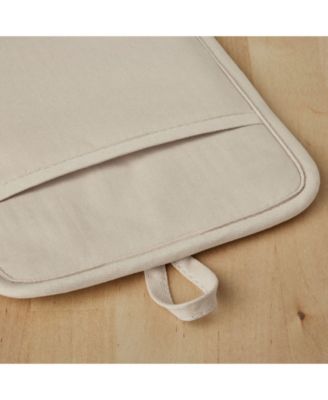 Ribbed Soft Silicone 2-Pc. Pot Holder Set