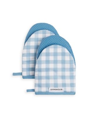 Gingham 2-Pc. Mini Oven Mitt Set