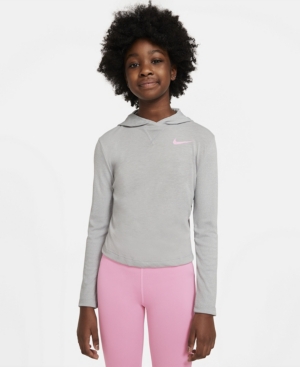 Nike Big Girls Dri-Fit Trophy Hooded Long-Sleeve Top