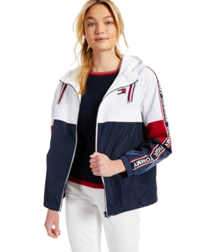 Tommy Hilfiger Colorblocked Hooded Jacket