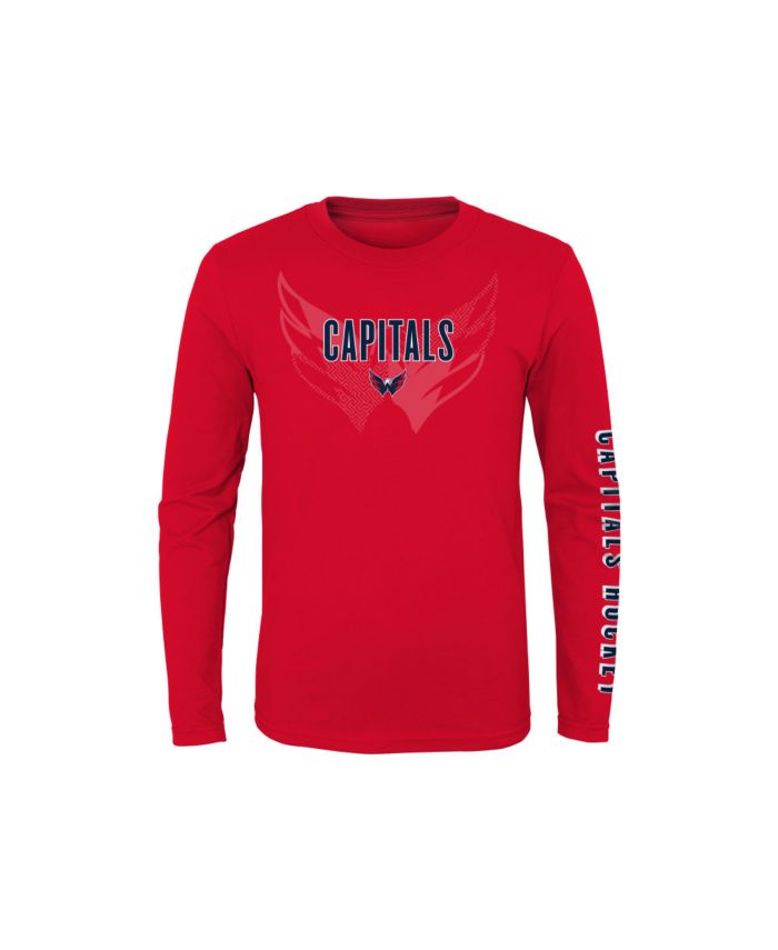 Outerstuff Youth Washington Capitals Maze Long-Sleeve T-Shirt & Reviews - NHL - Sports Fan Shop - Macy's
