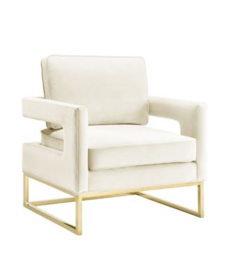 TOV Furniture Avery Velvet Chair - Macy's