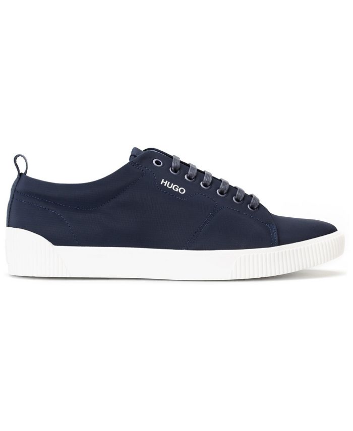 hugo boss zero leather trainers