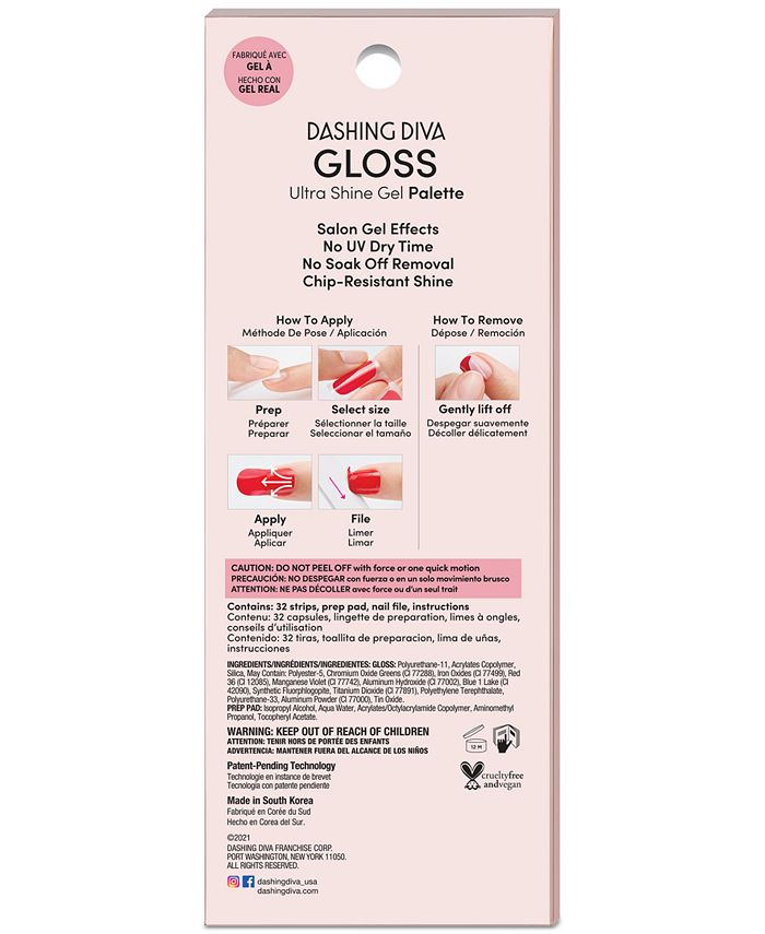 Dashing Diva - GLOSS Ultra Shine Gel Palette - Lavender Dreams