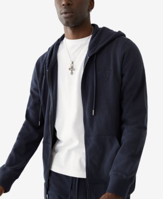 true religion half zip hoodie