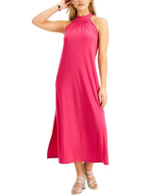 macys light pink dress