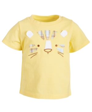 First Impressions Baby Boys Tiger Face Cotton T-Shirt Created for Macy's