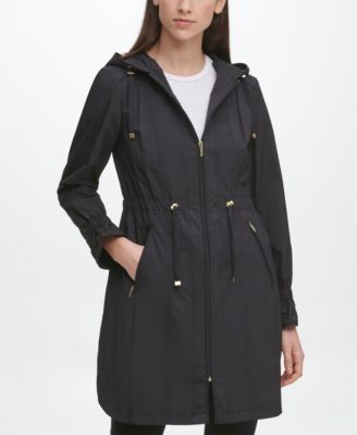 Cole Haan Hooded Anorak Raincoat Macy s