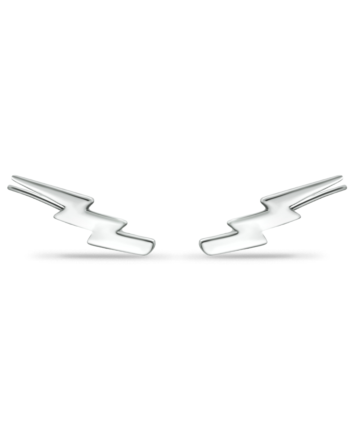 Giani Bernini Lightning Bolt Ear Crawler Earrings in 18k Gold Overor- Sterling Silver