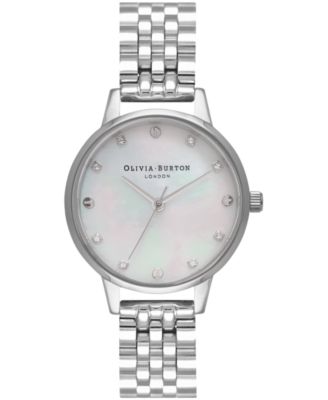 Olivia Burton - Women's Classics Stainless Steel Bracelet Watch 30mm
