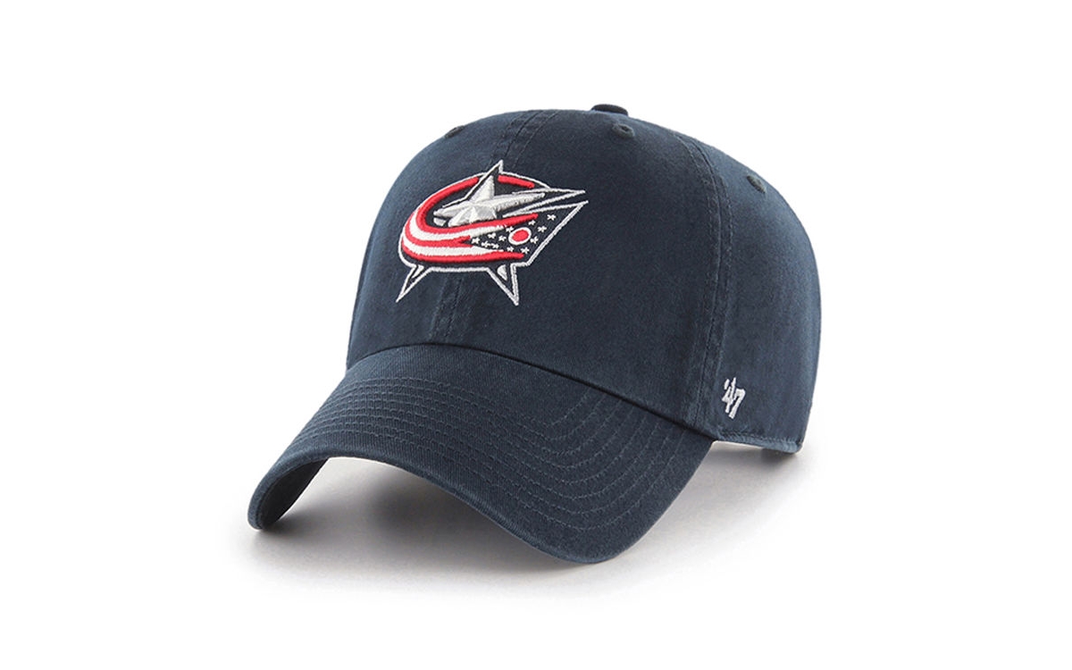 Columbus Blue Jackets Clean Up Cap - Navy