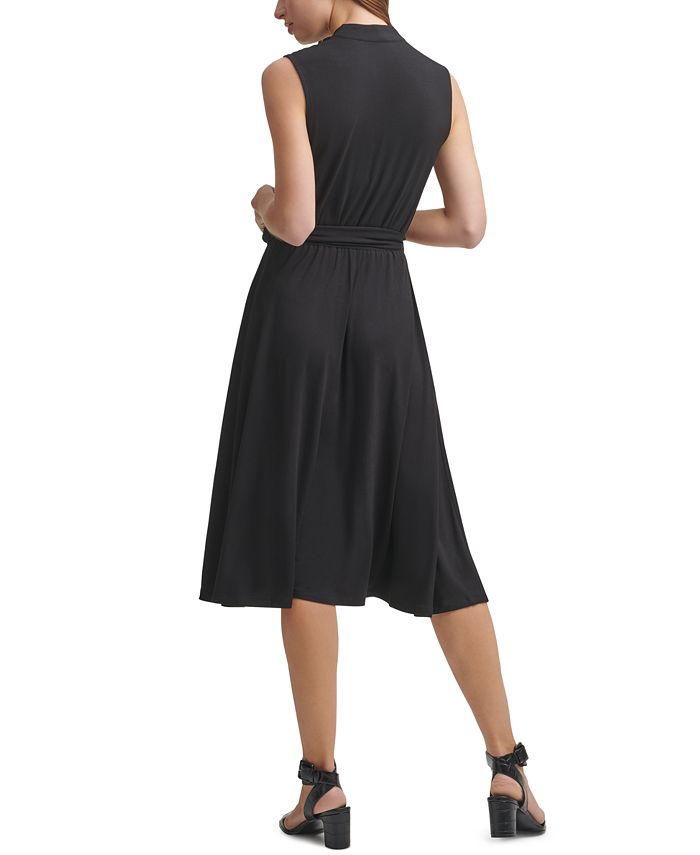 Calvin Klein VNeck Midi Dress Macy's