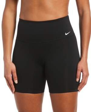 Shop Nike Essential Kick Swim Shorts In Black