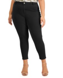 Plus Size Cotton Twill Pants