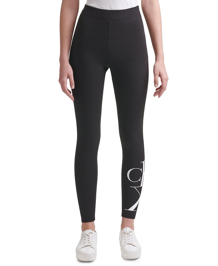 Calvin Klein Jeans Logo Leggings - Macy's