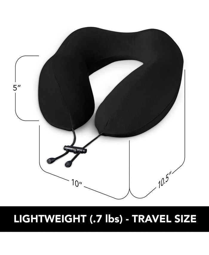 Brookstone Total Comfort CharcoalInfused Travel Pillow Macy's