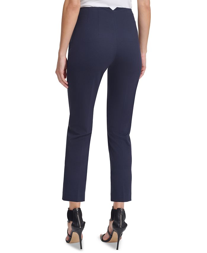 DKNY HighRise Pleated Ankle Pants & Reviews Pants & Capris Women
