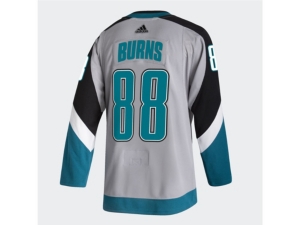 adidas San Jose Sharks Men's Authentic Reverse Retro Player Jersey Brent Burns
