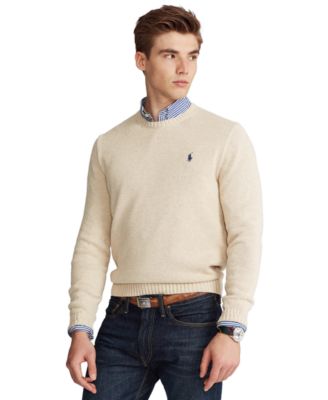 mens beige jumper