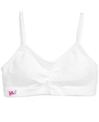 Maidenform Girls' Seamless Ruched Crop Bra