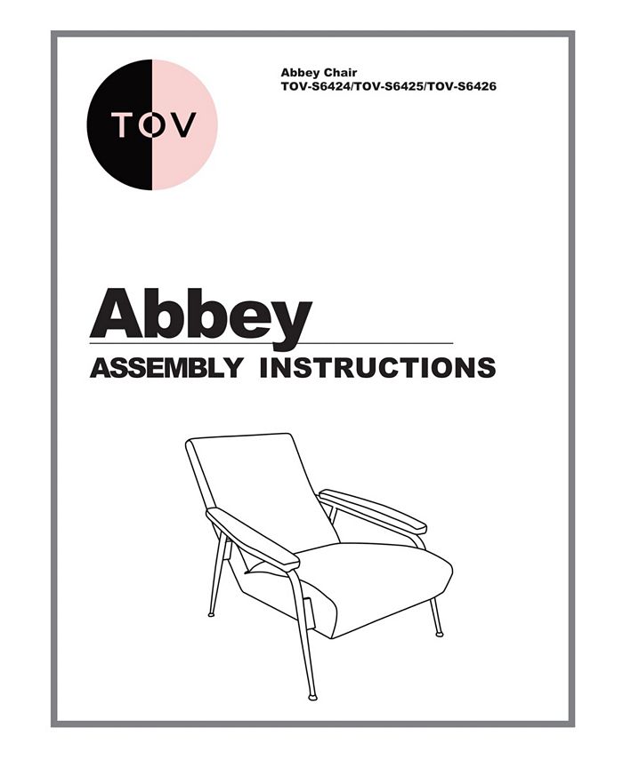 TOV Furniture Abbey Velvet Chair Macy's
